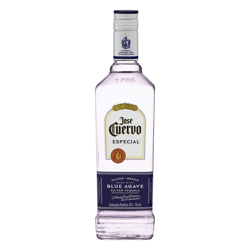 TEQUILA JOSE CUERVO PRATA 750 ML TEQUILA JOSE CUERVO PRATA 750 ML GERAL